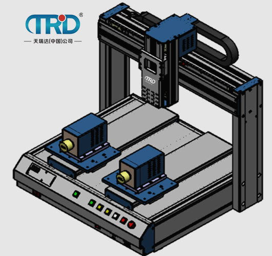 三軸雙平臺自動點膠機